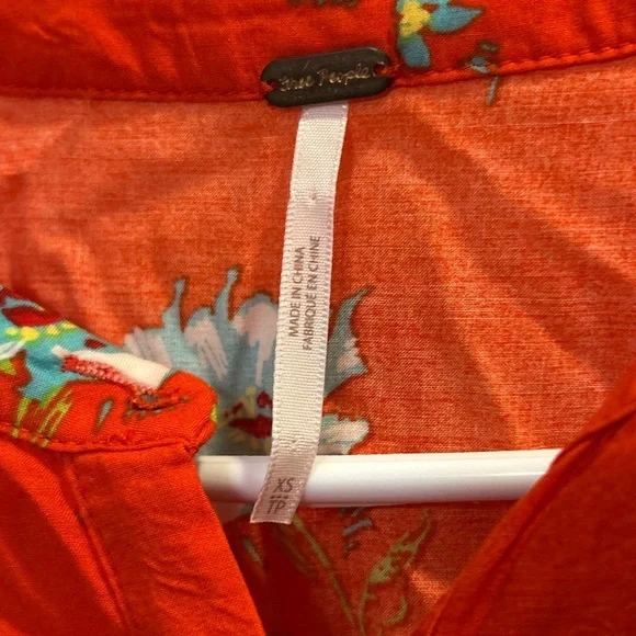 Free People Great Day Smocked Floral Mini Dress - Picture 5 of 9